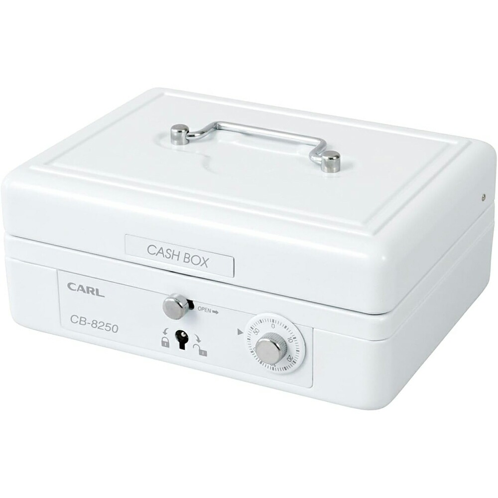 （まとめ買い）そとレジ キャッシュボックス 持ち歩くレジ ホワイト CB-8250-W [x3] 8,170円