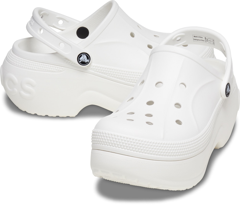 CROCS 210062-100-M6 ベラ クロッグ（ホワイト・サイズ：M6/W8(24.0cm)） 210062100M6