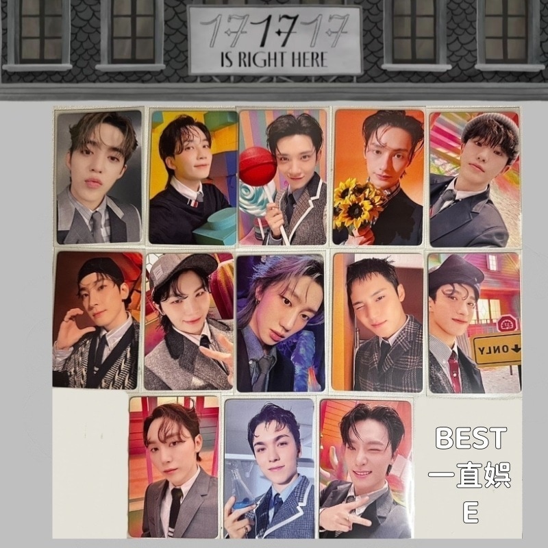 SEVENTEEN BEST　一直娯E サイン会E　全員13枚セット
