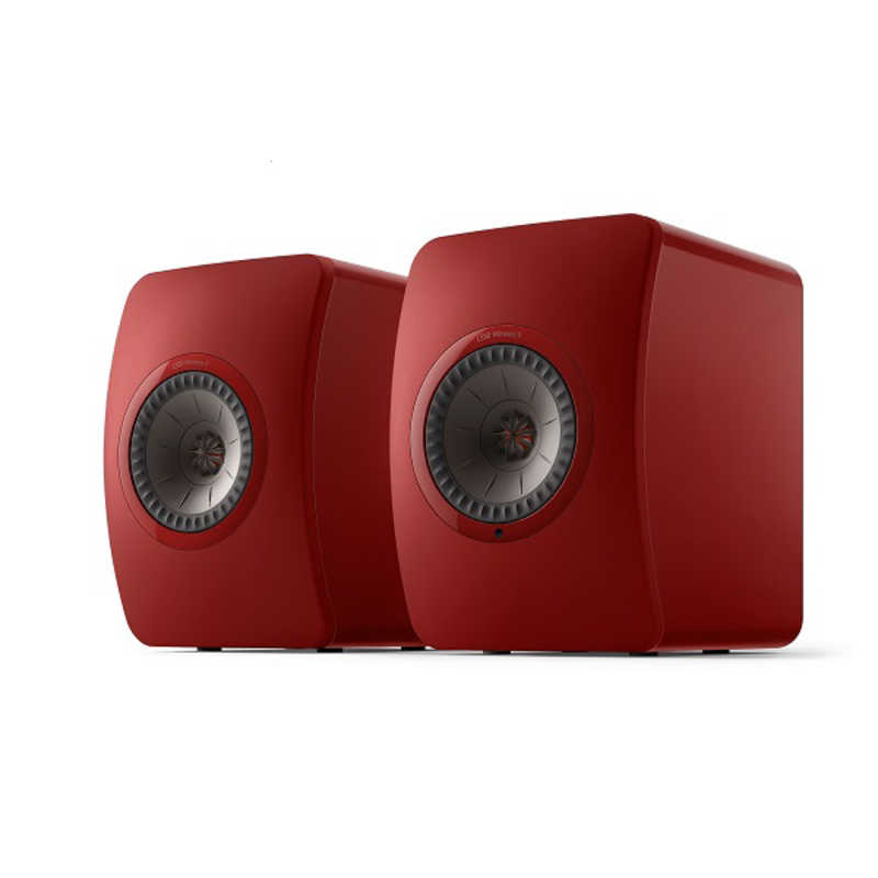KEF　ケーイーエフ WiFiスピーカー クリムゾンレッド [ハイレゾ対応 /Bluetooth対応 /Wi-Fi対応]　LS50WIRELESS2RED 181,500円