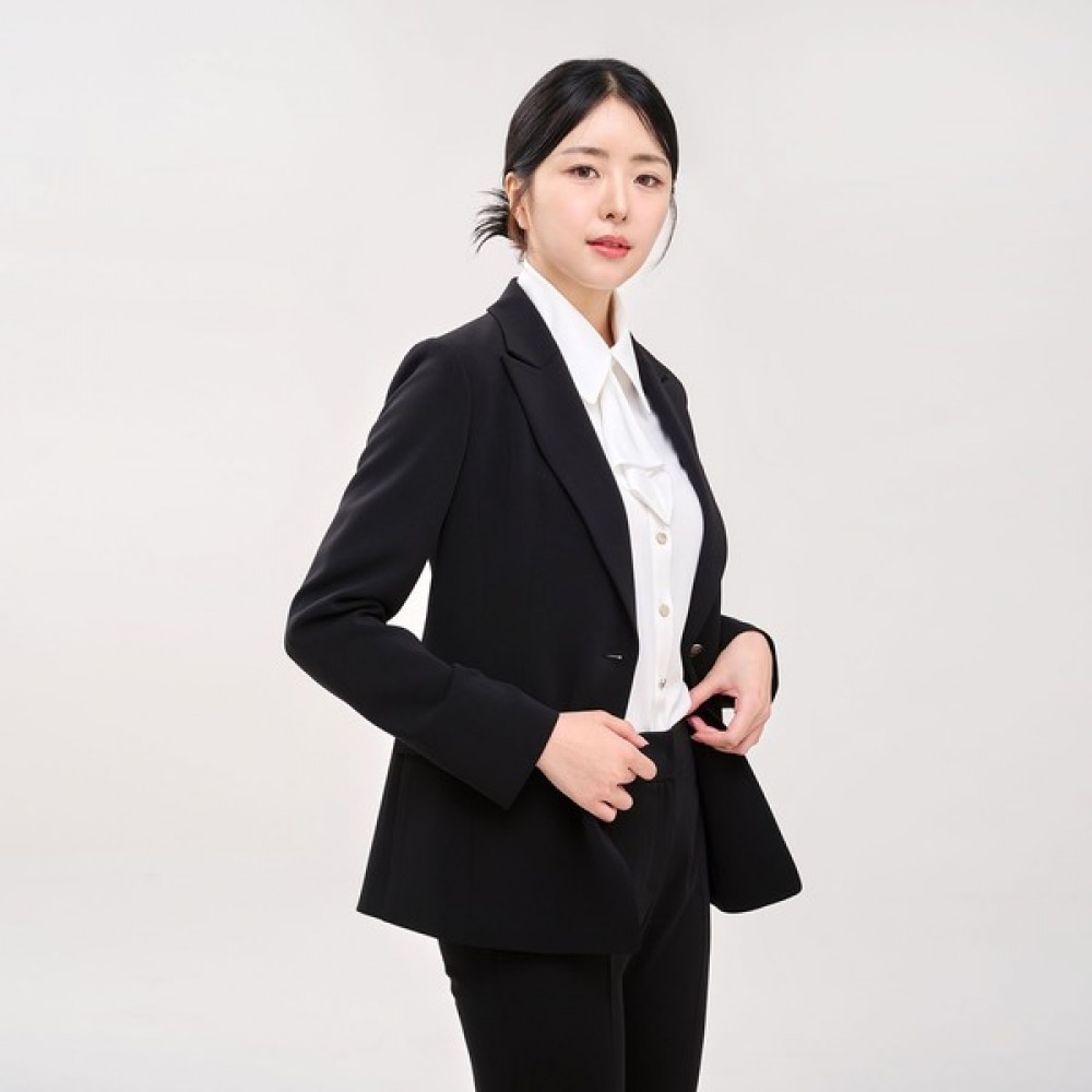 (ミニマム) シンプルなワンボタンジャケット MYCGWJ7010