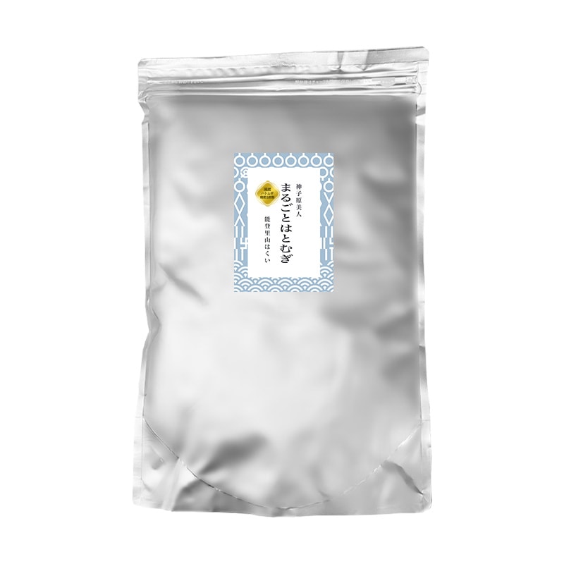 JAはくい まるごとはとむぎ 1kg ハトムギ 焙煎全粒粉 粉末 石川県産 国産100％ はと麦