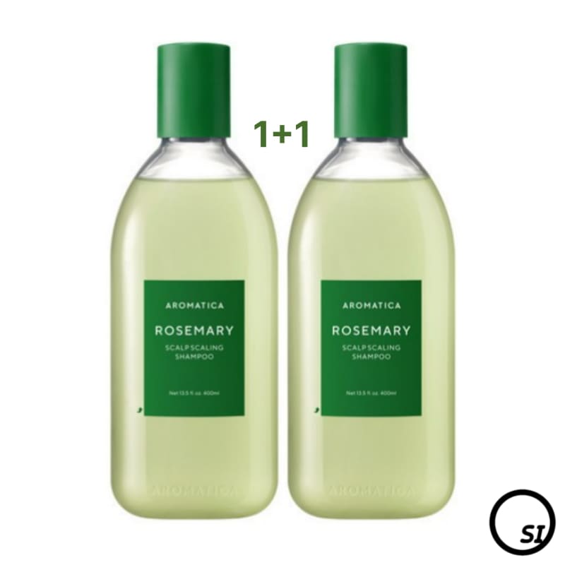 【1+1】ローズマリー スキャルプスケーリングシャンプー 400ml x 2個 (韓国1位の脱毛症シャンプー)