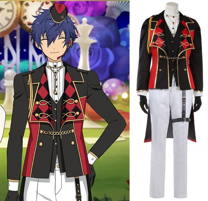 ES あんさんぶるスターズ！ Eden 駆け引き ワンダーゲーム 巴日和 漣ジュン 乱凪砂 コスプレ衣装 コスチューム ハロウィン 仮装 変装