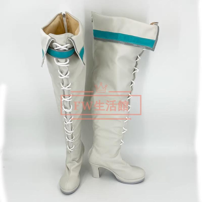 ウマ娘 プリティーダービー メジロアルダン コスプレ 靴 男女兼用 シューズ 道具小物 ブーツ cosplay ハロウィン仮装 変装