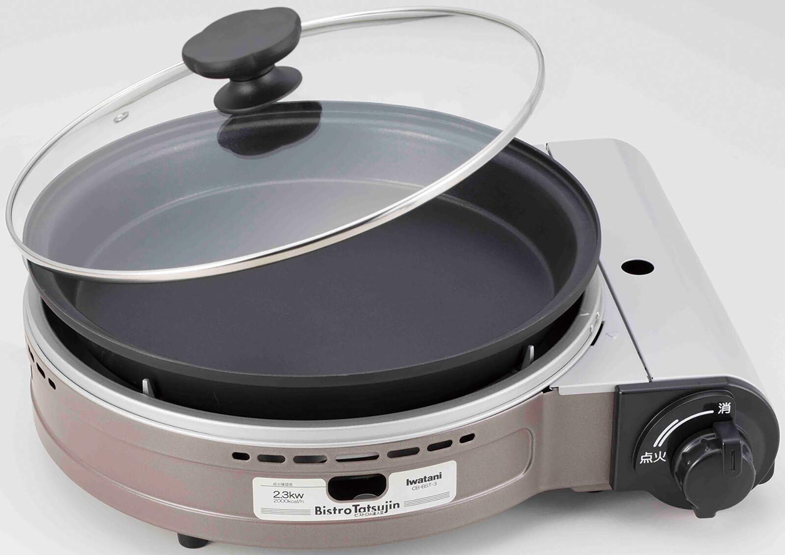 iwatani ガス式 カセットフー ビストロの達人 カセットコンロ CB-BST-3
