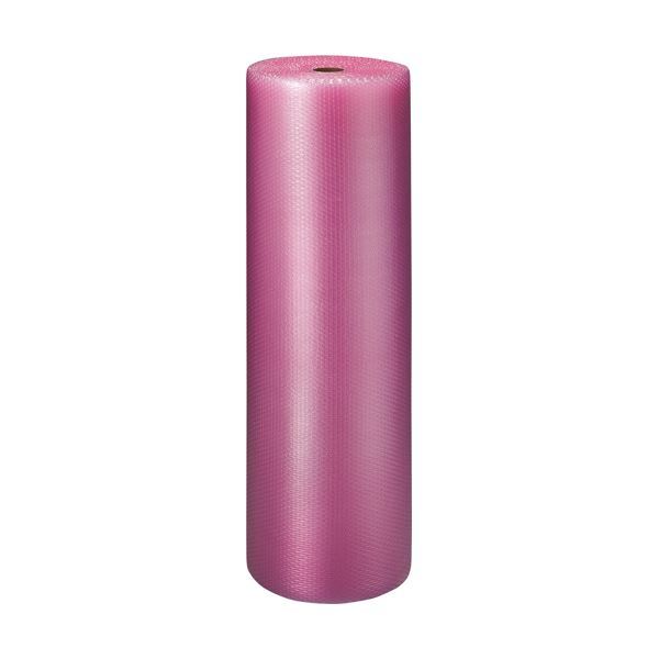 （まとめ） 川上産業 静電対策 ピンクプチ 1200mm42m巻 P-d37Lx1200 1巻 2セット