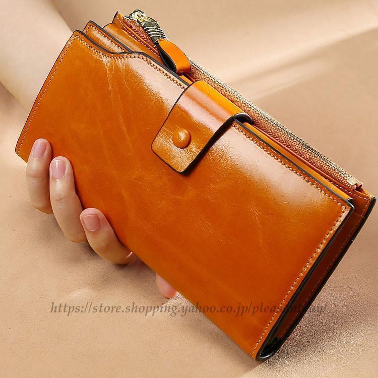 メガ割 新入荷 牛革　本革　長財布 レディース 小銭入れ　カード入れ　サイフ　wallet コンパクト　安い レザーサイフ　　大容量　可愛い