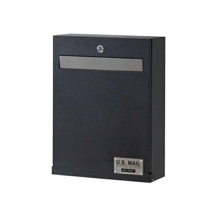 ポスト 郵便受け スチール 壁付け 鍵付き おしゃれ 壁掛け 玄関 エントランス シンプル PST-215 A 8,166円