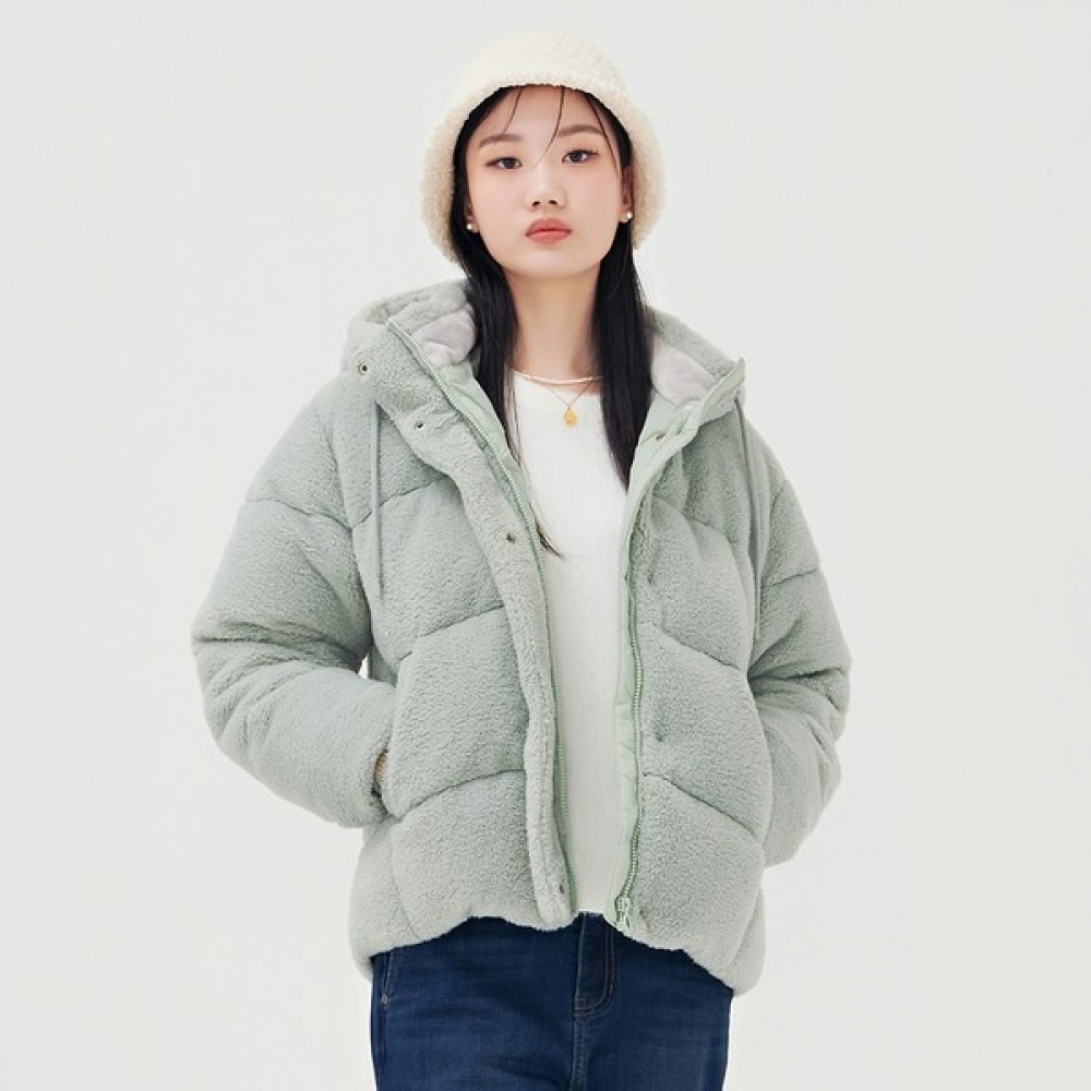 (チェースカルト) 女性用フリースパッドジャンパー-BGRG4753E0S