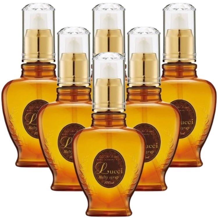 6個セット ミアンビューティー ルッチ メルティシロップ 100ml ヘアトリートメントオイル 洗い流さないヘアトリートメント