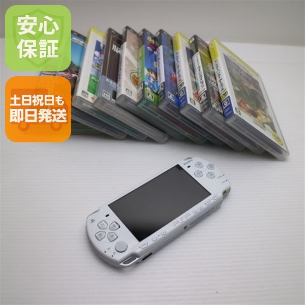 超美品 PSP-2000 セラミック・ホワイト game SONY PlayStation Portable 152