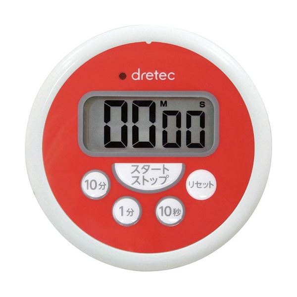（まとめ）洗えるタイマー レッド T-533RDHA 1個 [x3セット] 7,890円
