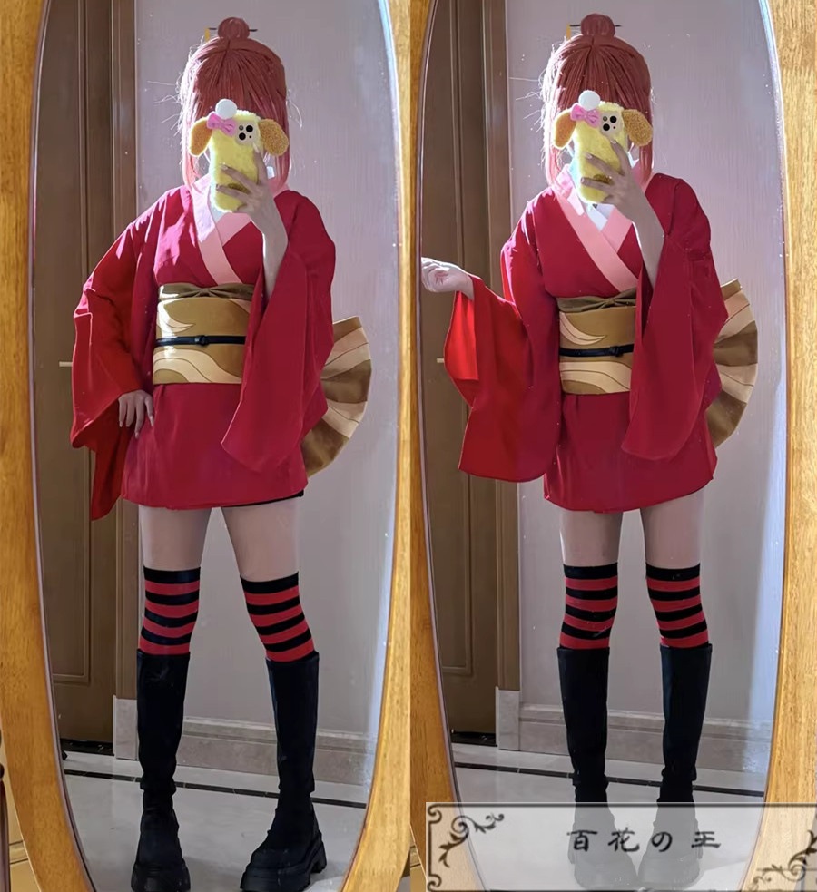 『一部在庫あり』 銀魂 神楽 吉原炎上篇衣装 コスプレ衣装 コスチューム