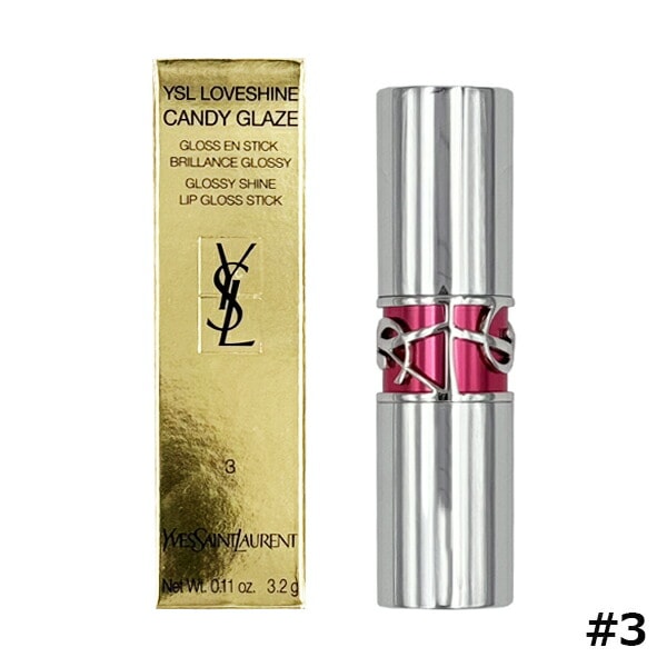 YVES SAINT LAURENT ラブシャインキャンディグレーズ #3 CACAO NO BOUNDARY 3.2g