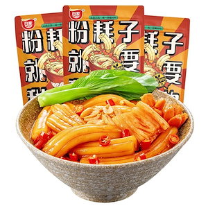 口当たりがよい 東北粉鼠甘辛まぜそばインスタント0脂肪じゃがいも粉290g*1