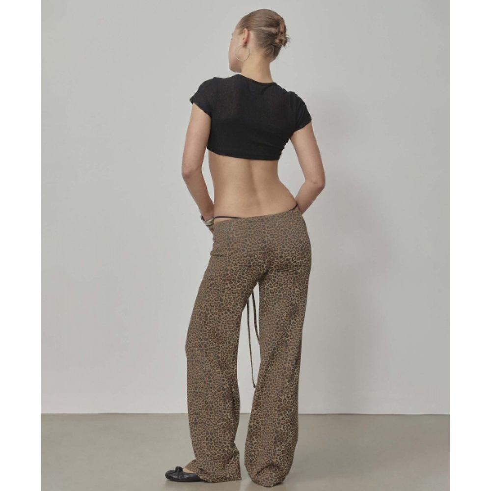 SCULPTOR サマー トゥ ゴー パンツ クラシック レオパード