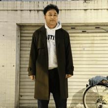 キム・スヨン様協賛 WMB オーバーフィット ロープ ウール シングルコート