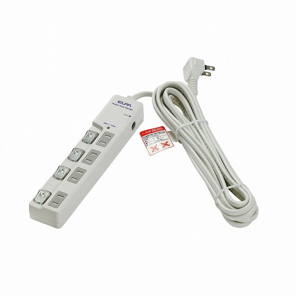 （まとめ買い）ＬＥＤスイッチ付タップウエブレーカー付 WLS-LU4500RMB [x3]