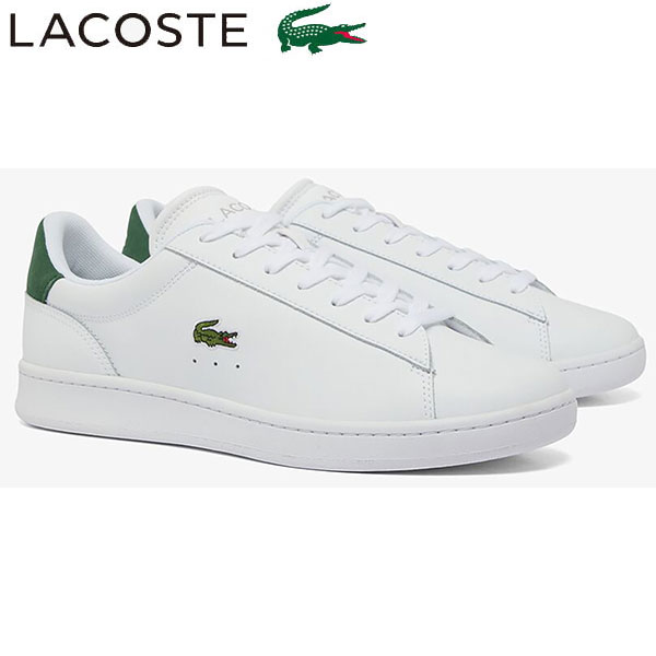 LACOSTE ラコステ メンズ CARNABY SET 224 1 SMA レザースニーカー 48SMA0011-1R5 即納あり