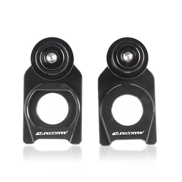 モーターサイクルチェーン調整ブロックフレーム スイングアーム シルバー リア ホイールブラケット sym maxsym tl500 2020 2021