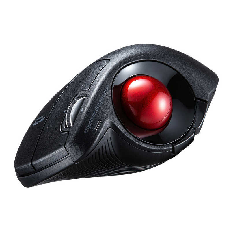 サンワサプライ　マウス トラックボール [IR LED /無線(ワイヤレス) /5ボタン /Bluetooth] ブラック　MA-BTTB179BK