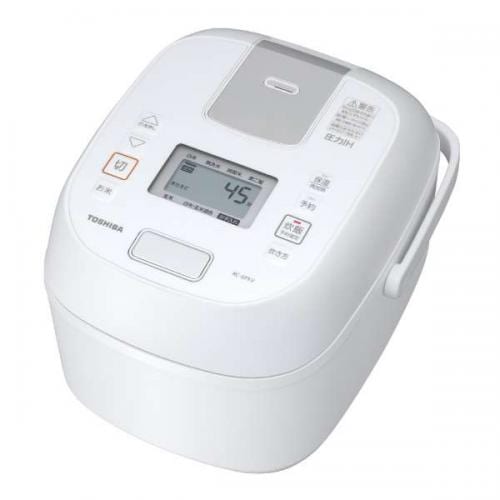 東芝 TOSHIBA 圧力IH炊飯ジャー 炎匠炊き 3.5合炊き ホワイト RC-6PXV-W