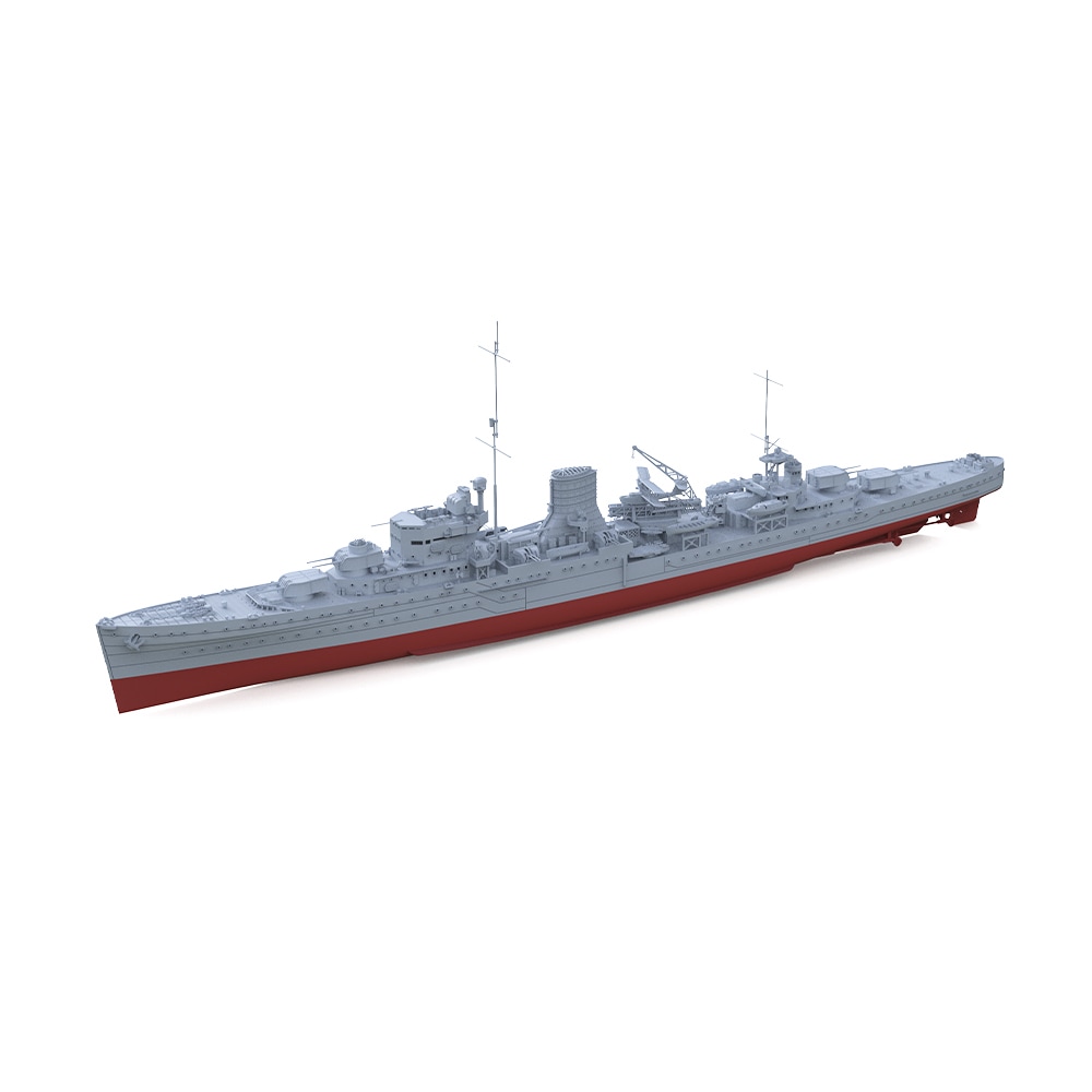 SSMODEL 1/700 SSC700602S ミリタリーモデルイギリス海軍リアンダー級軽巡洋艦フルボトム版