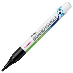 （まとめ） モナミ ボードマーカー 細字丸芯 黒 11415 1本 [x80セット]