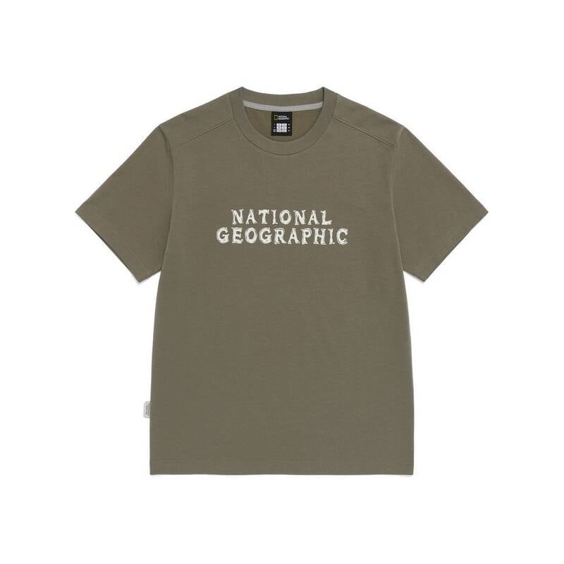 ナショナルジオグラフィック NATIONALGEOGRAPHIC N265UTS920 ビッグロゴ半袖Tシャツ GKHAKI N265UTS920205 420152