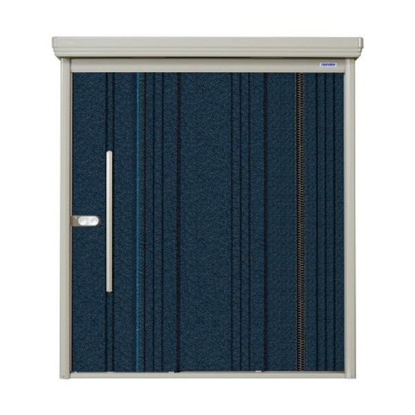 P-2215 C4 デニム PEINTE(ペインタ) 中・大型物置 (一般型/標準柱 背面棚) メーカー直送