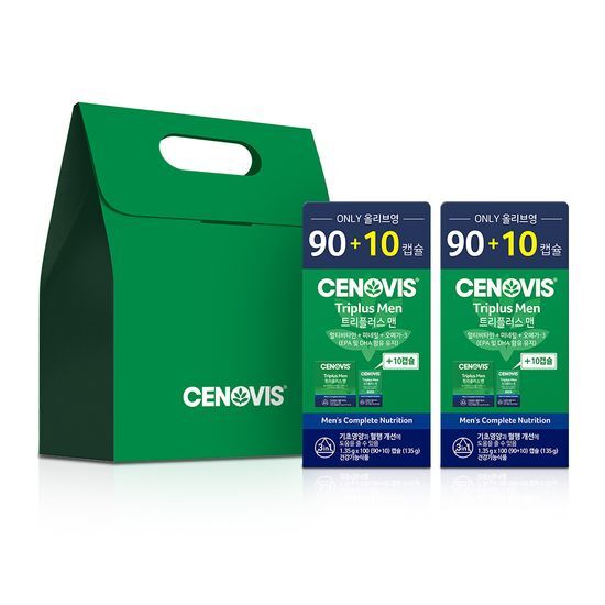 セノビス トリプルプラス メン 90+10カプセル ツインセット（100日分）