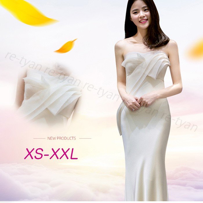 マーメイドドレス タイト ロングドレス 二次会 パーティードレス ウエディングドレスフォーマル 結婚式発表会 着痩せ 上品 大人 ピアノ 20代30代40代 ブライダル