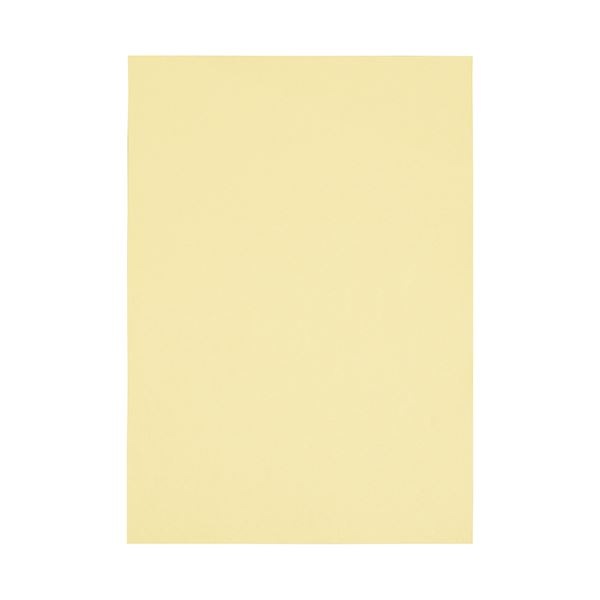 スマートバリュー カラーペーパー厚口B4クリーム500枚A272J-2