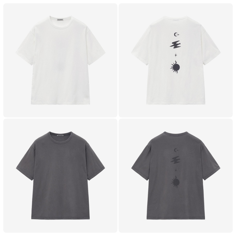 【INSILENCE】 BACKPRINT SYMBOL T-SHIRT : 2COLORS