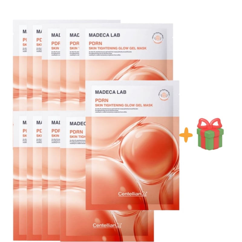[韓国人気]東国製薬マデカラップ PDRNスキンタイトニンググローゲルマスク5+5弾力 クーリング 光彩リフティング しわ 毛穴フェイスパック/ 顔パック/ パックの人気おすすめ 韓国コスメマスク