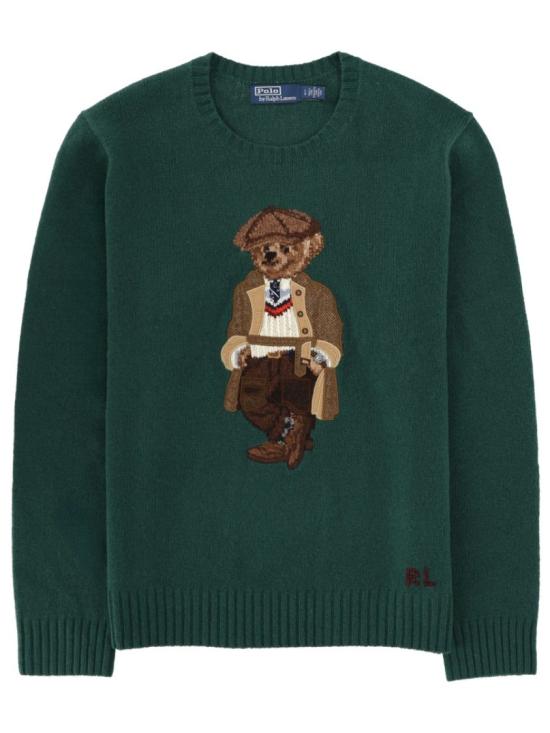 POLO RALPH LAUREN Men Sweatshirts 710978308 001FA25VNTGPINEHOCHARLES BEAR Black