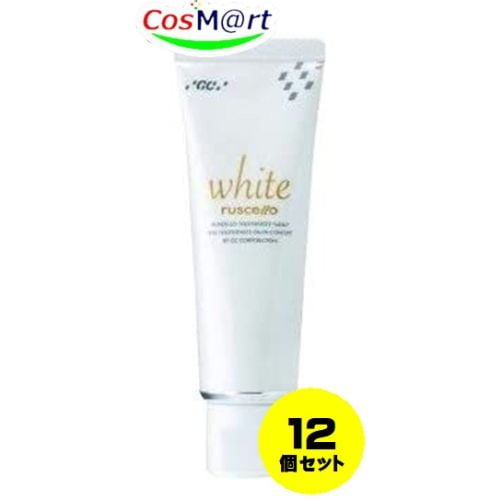 【定形外郵便にて発送】 【12個セット】 GC ルシェロホワイト ペースト 100g ホワイトニング ジーシー歯磨きペースト 1本 白い歯 4548161247057-12