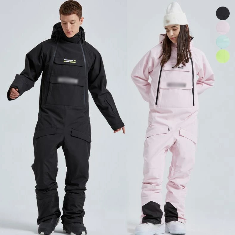 メンズスノーウェア 防寒 オールインワン 連体服 スノボーウェア 新作 スキーウェア スノボウェア スノボー スキー 可愛い 男女兼用 スノーウェア ペアスノーウェア お揃い スノーボードウェア レデ