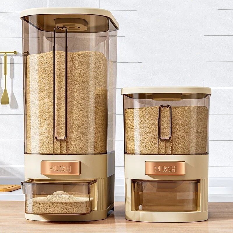 家庭用 虫よけ 防湿 密封し 食品グレード 米を詰める 収納ケース ハイエンド 押圧し 米麺 貯蔵し 収納 ボックス