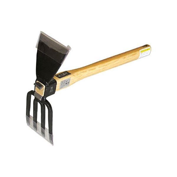 （まとめ）トンボ工業 片手鍬 イカ型102 AZU-102 1個 [x3セット]