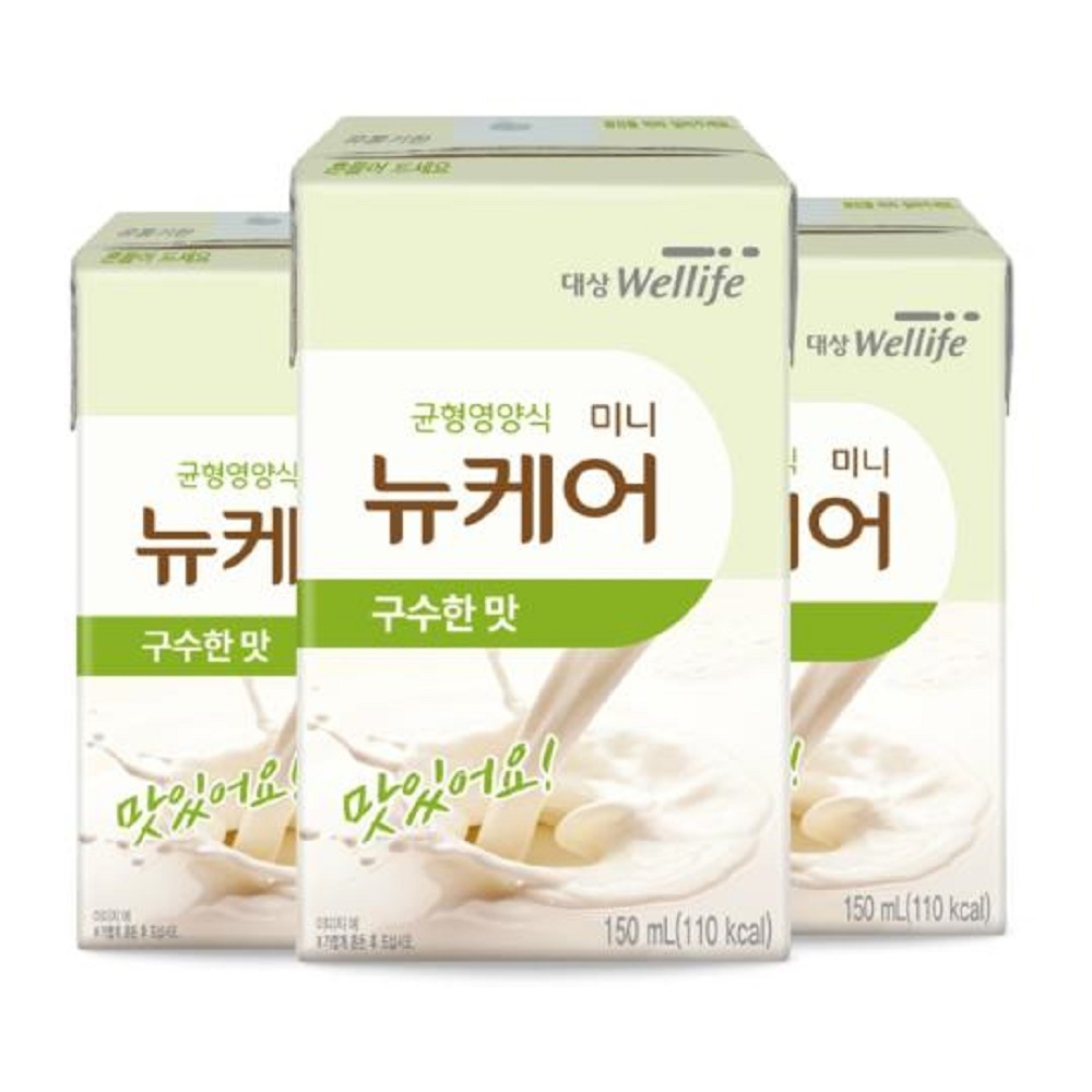 韓国-K MEAL-ニューケア ミニ 香ばしい味 150mlx32パック バランス 栄養食 バラン式 簡単代用
