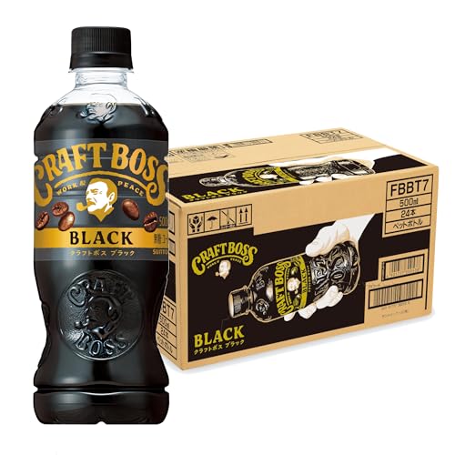 サントリー コーヒー クラフトボス 無糖ブラック 500ml×24本