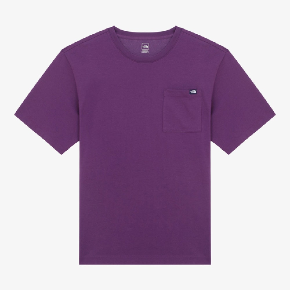ザノースフェイス NT7UR14C メンズオールタイムショートスリーブ Tシャツ_パープル 5,118円