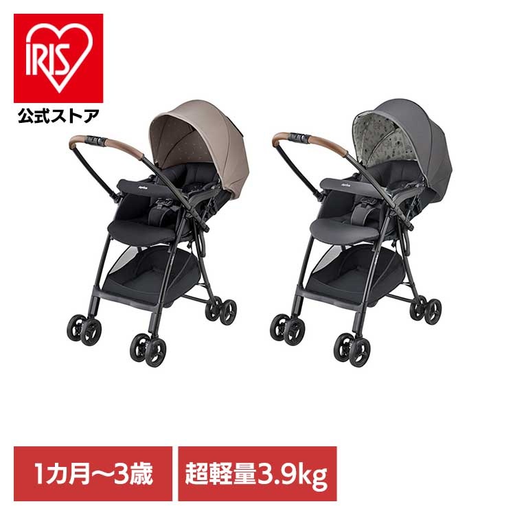 【イチオシ商品】アップリカ ベビーカー 超軽量 ファーストベビーカー A型ベビーカー ワンタッチ開閉 洗えるメッシュシート カルーンエアー メッシュ AC Aprica