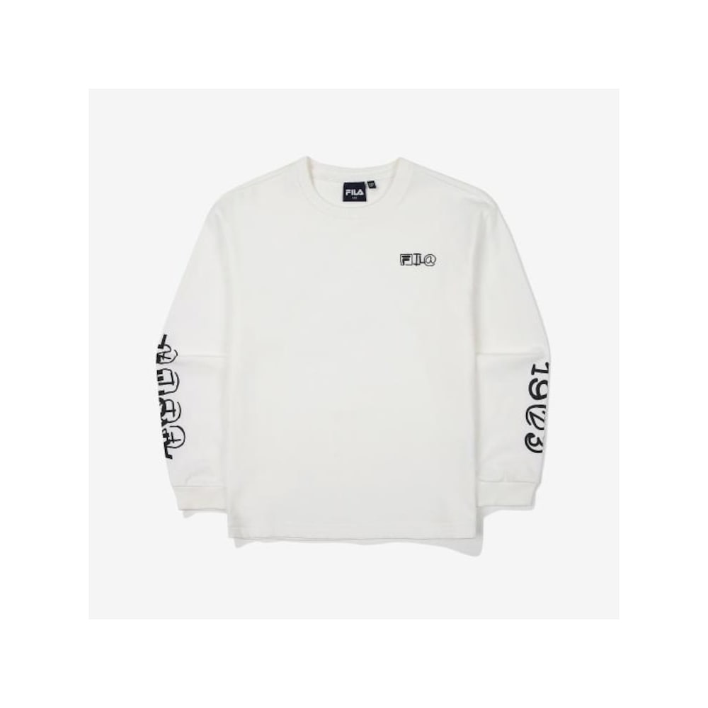 [フィラキッズ] エッセンシャルグラフィックロングスリーブ Tシャツ (FK2RLF3201X_OWH) Q0ZFK2RLF3201XOWH 4,962円