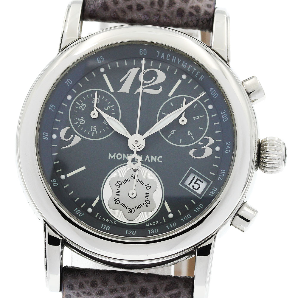 モンブラン MONTBLANC 7039 マイスターシュティック クロノグラフ クォーツ レディース _957168【中古】