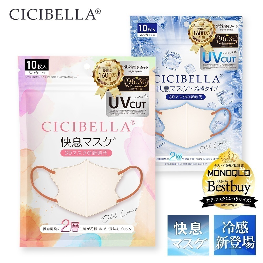 オリジナルデザインフェイスマスク Mサイズ 使い捨て500袋 2500枚花粉対策