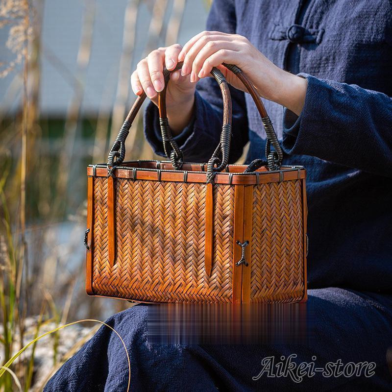 即納セ.ー.ル!かごバッグ カゴバッグかご バッグ レディース かわいい かごバック 竹製 かご 収納 茶器