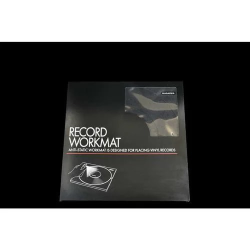 ナガオカ レコードワークマット NAGAOKA ブラック RWM01
